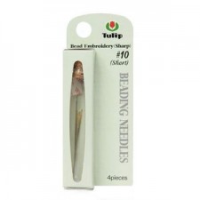 Tulip beading needle - #10 / 37mm (short and sharp)